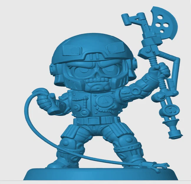 Mô hình Blast-Attak Chibi in 3D - Đồ chơi trang trí bàn làm việc - Image 3