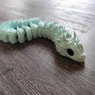 Mô hình rồng rắn Articulated Dragon Snake linh hoạt cho in 3D