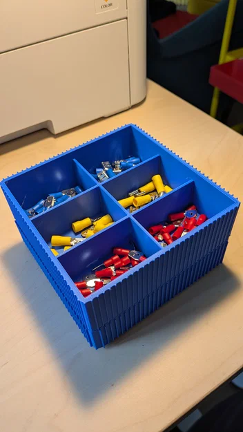 Khay Đựng Đồ Có Thể Chồng Tầng (Parametric) - OpenSCAD - Image 1