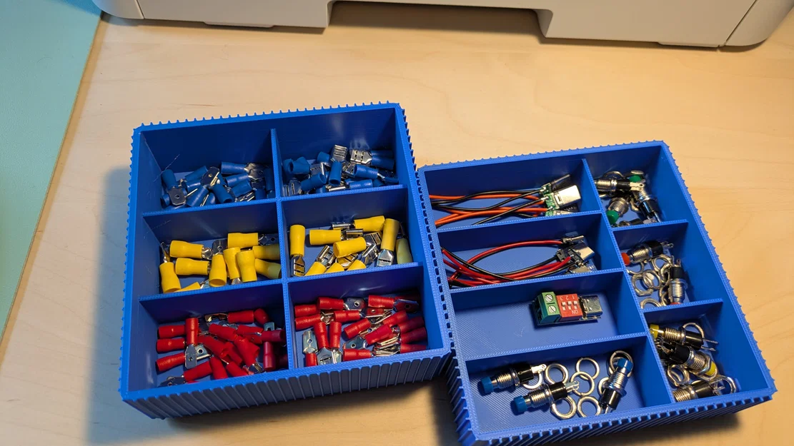 Khay Đựng Đồ Có Thể Chồng Tầng (Parametric) - OpenSCAD - Image 2