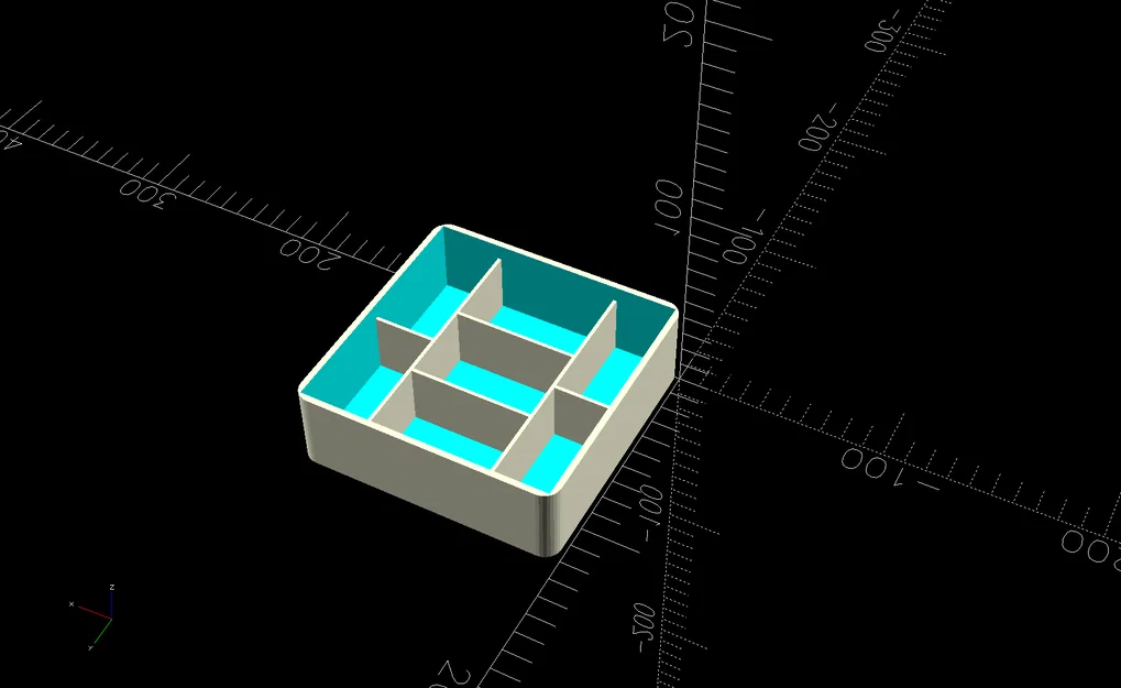 Khay Đựng Đồ Có Thể Chồng Tầng (Parametric) - OpenSCAD - Image 4