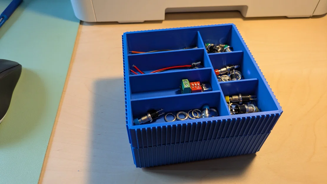 Khay Đựng Đồ Có Thể Chồng Tầng (Parametric) - OpenSCAD - Image 7