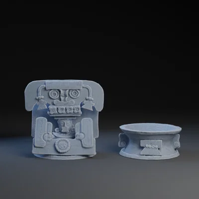 Lư hương phong cách Teotihuacan (Teotihuacan-style incense Burner)