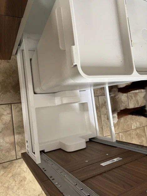 Khung giữ thùng rác IKEA HÅLLBAR 35L cho ngăn kéo 18 inch - Image 1