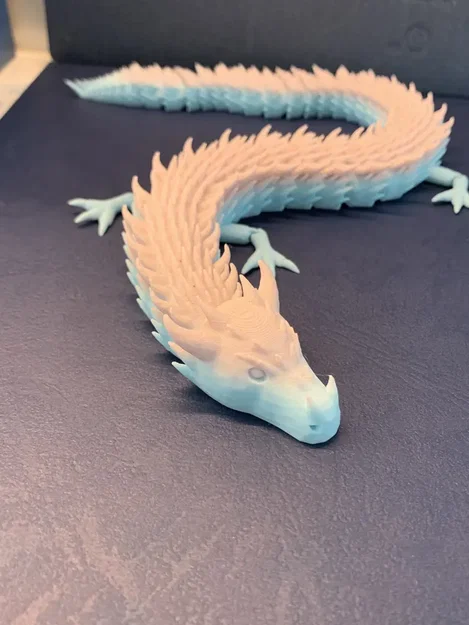 Mô hình rồng đêm (Articulated Night Dragon) in 3D linh hoạt - Image 1