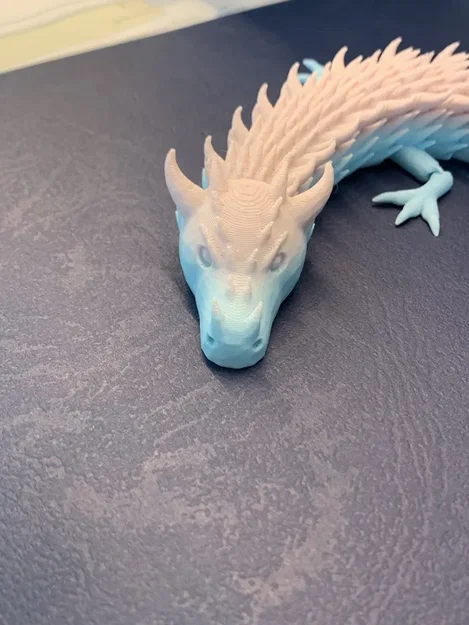 Mô hình rồng đêm (Articulated Night Dragon) in 3D linh hoạt - Image 3