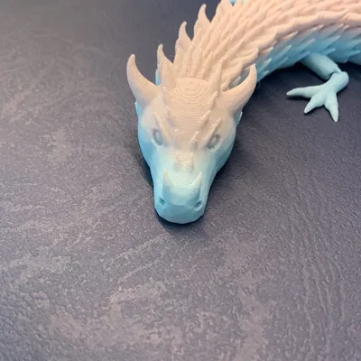 Mô hình rồng đêm (Articulated Night Dragon) in 3D linh hoạt