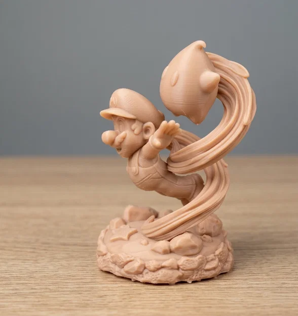 Mô hình Super Mario Galaxy và Luma - Chi tiết cao - Image 3