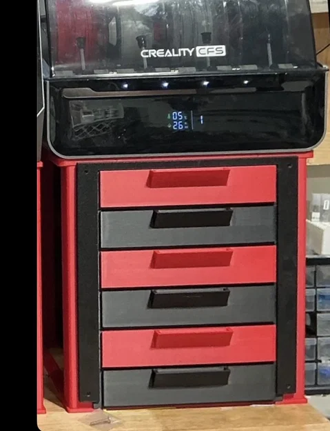 Giá đỡ CFS có ngăn kéo cho Creality K2 / K2 Plus (MMW‑K2PW‑CFSD) - Image 1