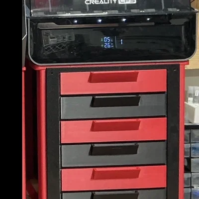 Giá đỡ CFS có ngăn kéo cho Creality K2 / K2 Plus (MMW‑K2PW‑CFSD)