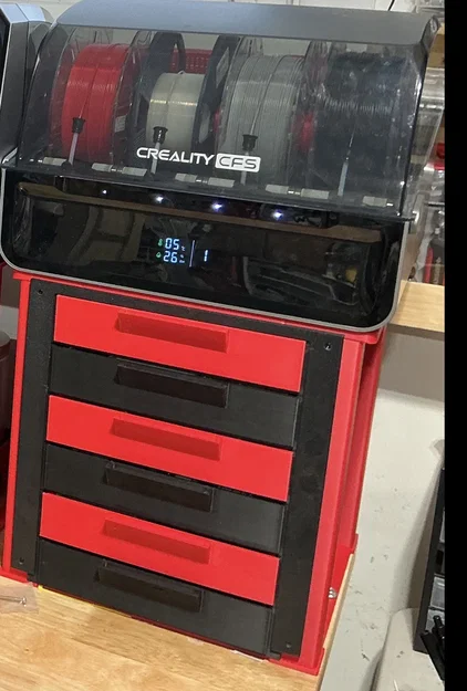 Giá đỡ CFS có ngăn kéo cho Creality K2 / K2 Plus (MMW‑K2PW‑CFSD) - Image 4