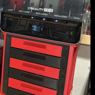 Giá đỡ CFS có ngăn kéo cho Creality K2 / K2 Plus (MMW‑K2PW‑CFSD)
