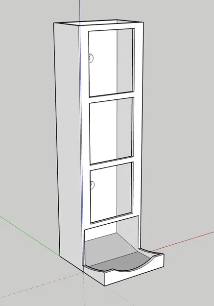 Hộp Đựng Túi Dọn Vệ Sinh Cho Thú Cưng (Dog Poop Bag Dispenser) In 3D - Image 1