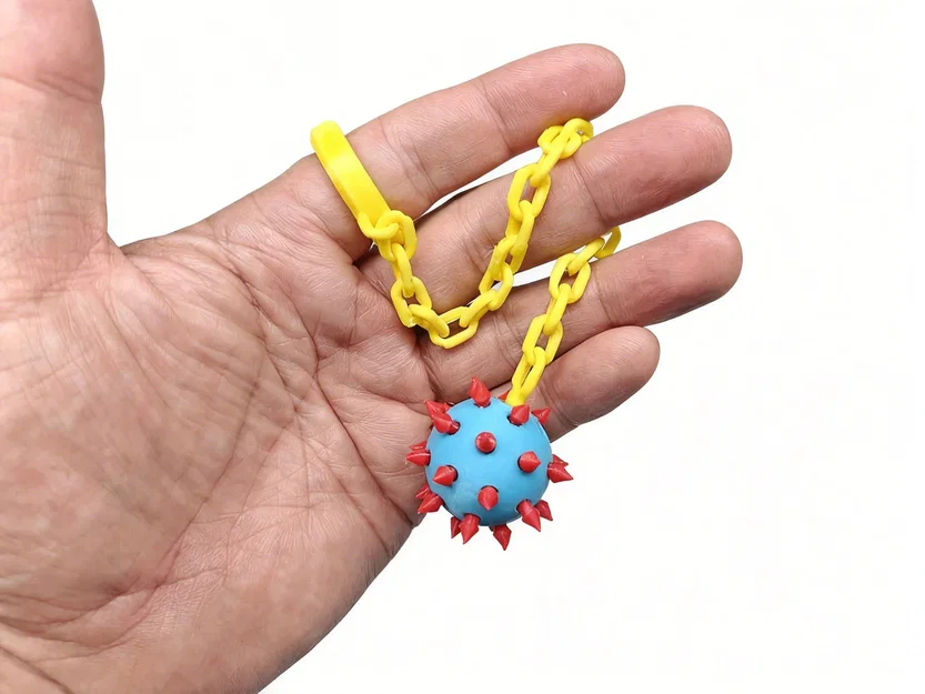 Đồ chơi xả stress đầu ngón tay - Kiểu Chùy / Quả cầu gai - Image 1