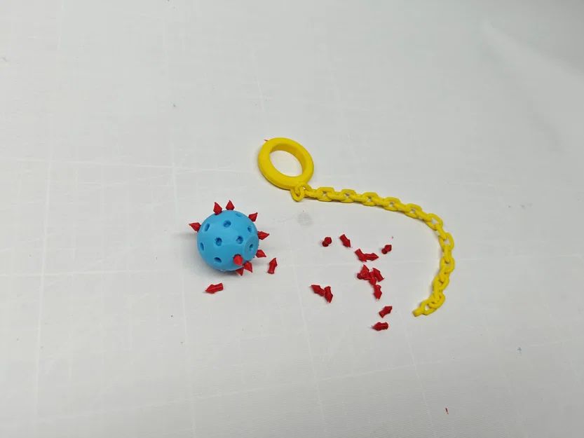 Đồ chơi xả stress đầu ngón tay - Kiểu Chùy / Quả cầu gai - Image 2