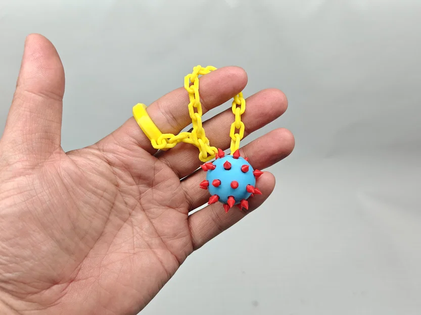 Đồ chơi xả stress đầu ngón tay - Kiểu Chùy / Quả cầu gai - Image 5