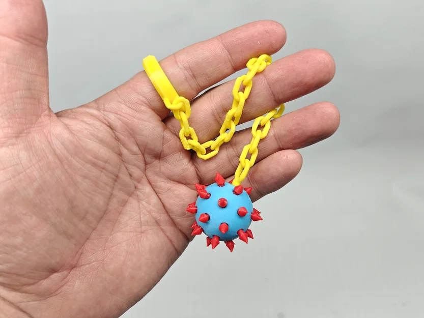 Đồ chơi xả stress đầu ngón tay - Kiểu Chùy / Quả cầu gai - Image 6