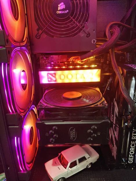 Bộ kit trang trí đèn LED cho RAM với tấm ốp tháo rời - Image 1