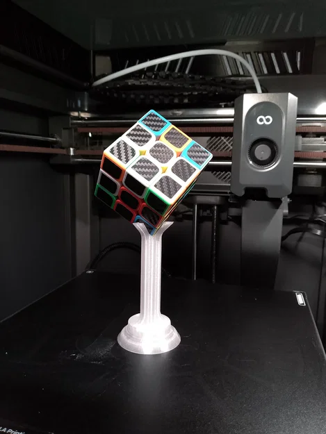 Chân đế trưng bày khối lập phương (Trophy Cube Stand) 3D - Image 3