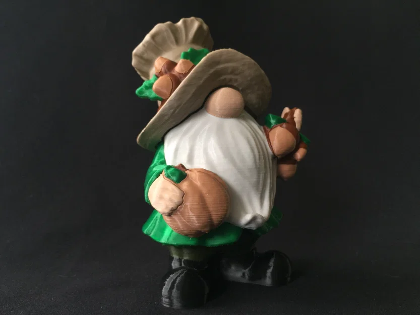 Tượng Chú Lùn Mùa Thu (Fall Gnome Statue) - Image 21