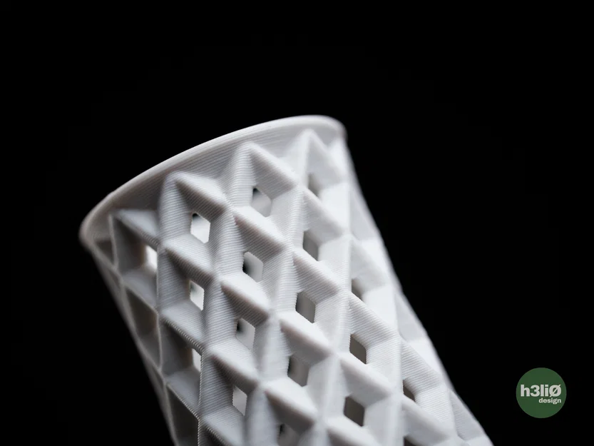 alvor • vase | Bình hoa họa tiết điêu khắc nghệ thuật - Image 4