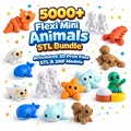 Bộ Sưu Tập Thú Mini Flexi 3D Đáng Yêu - Thumbnail 1