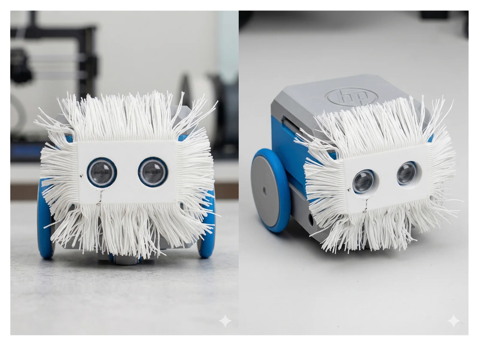 Otto Yeti - Mẫu in 3D robot Otto phiên bản lông lá độc đáo 1