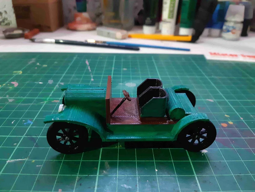 Mô hình xe cổ Ford Speedster in 3D độc đáo - Image 1