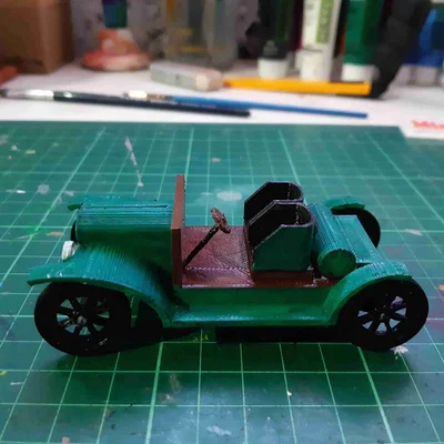 Mô hình xe cổ Ford Speedster in 3D độc đáo