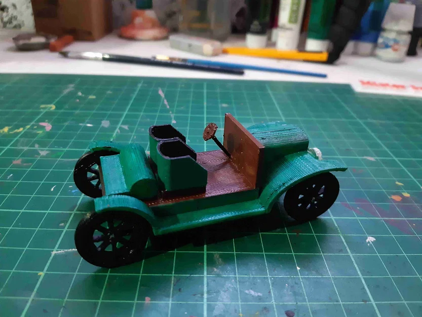 Mô hình xe cổ Ford Speedster in 3D độc đáo - Image 2