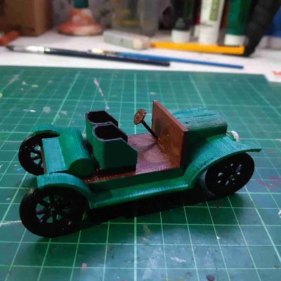 Mô hình xe cổ Ford Speedster in 3D độc đáo