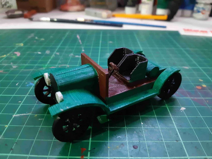 Mô hình xe cổ Ford Speedster in 3D độc đáo - Image 3