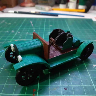 Mô hình xe cổ Ford Speedster in 3D độc đáo