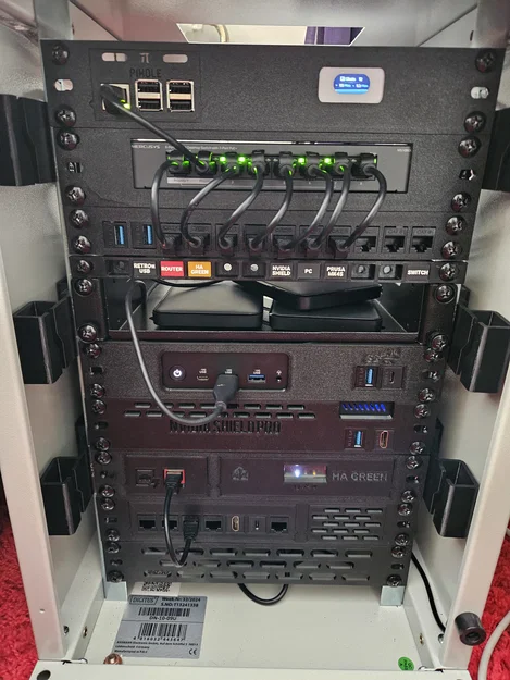 Giá đỡ rackmount 10 inch - ASUS NUC 14 Essential (Đã cập nhật!) - Image 2