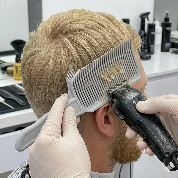 Lược Cắt Tóc Fade Ergonomic (Thiết Kế Hình Cung) - Image 1