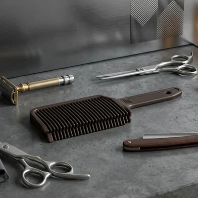 Lược Cắt Tóc Fade Ergonomic (Thiết Kế Hình Cung)