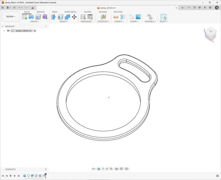 Móc khóa Sanwa (30mm) - Phụ kiện cho nút bấm Arcade - Image 2