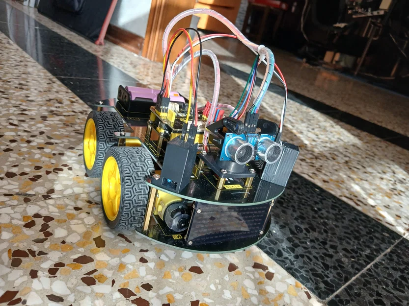 Vỏ ốp bảo vệ cảm biến TCRT5000 cho robot tự hành (bản cải tiến) - Image 1