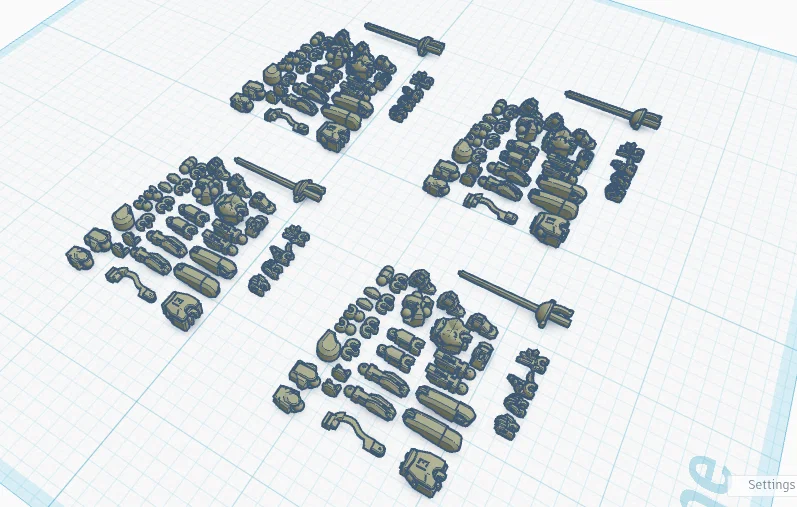 Tiny Dummy 13: Mô hình robot tí hon siêu chi tiết cho máy in 3D - Image 1