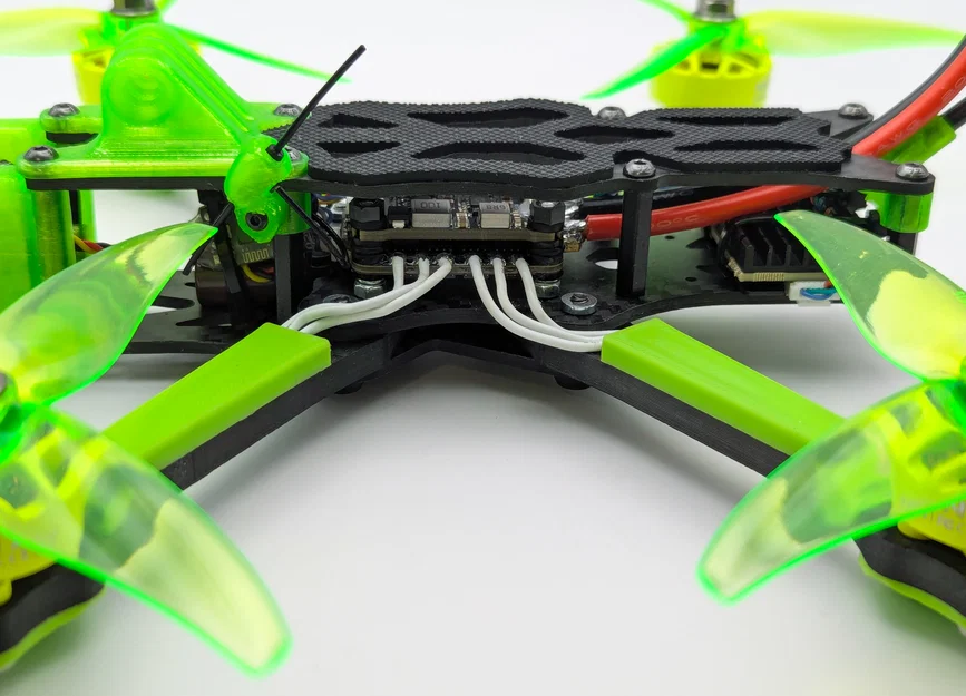 Nắp che dây motor cho khung Apex 5 - Bảo vệ tay đòn FPV Drone ImpulseRC - Image 3