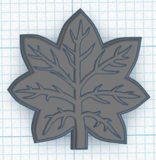 Mô hình 3D phù hiệu cấp bậc sĩ quan Không quân (Air Force Officer Ranks) - Image 4