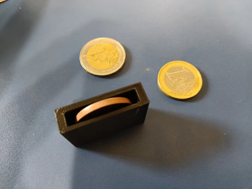 Đế giữ đồng xu xe đẩy siêu thị đơn giản trên xe hơi - Image 2