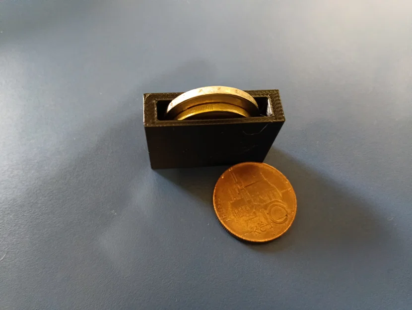 Đế giữ đồng xu xe đẩy siêu thị đơn giản trên xe hơi - Image 4