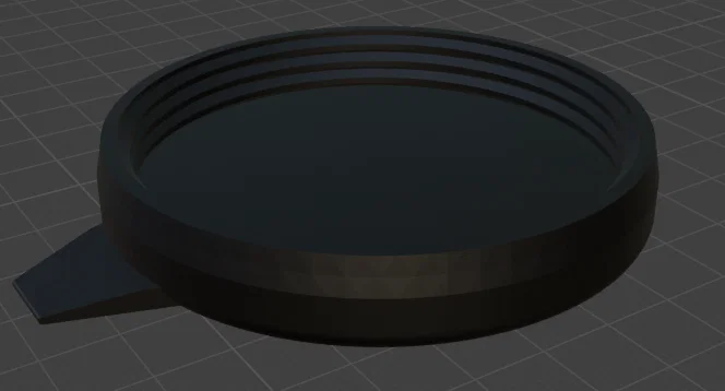 Nắp đậy đèn pha 72mm cho Citroen C4 B7 (2010-2014) - File in 3D - Image 1