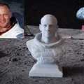 Tượng bán thân Buzz Edwin Eugene Aldrin Jr. - Thumbnail 1