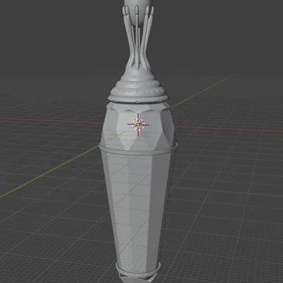 Mô hình bình thuốc ma thuật Death Becomes Her - File in 3D độc đáo