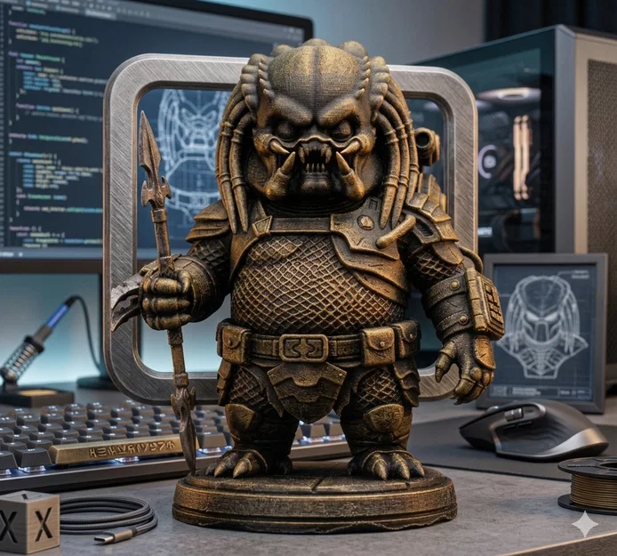 Predator Chibi - Phiên bản mini cực chất cho bàn làm việc - Image 1