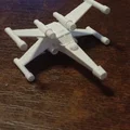 Mô hình tàu vũ trụ Low-poly kiểu Star Wars (X-wing) cho in 3D - Thumbnail 2