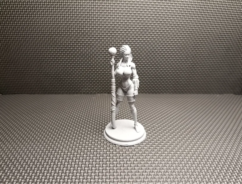 Sexy Tribal Guardian – Nữ chiến binh cầm trượng - Image 6