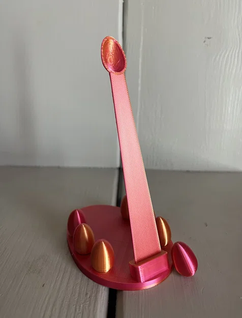 Mô hình máy bắn trứng mini (Eggapult) 3D đầy thú vị và giải trí - Image 1